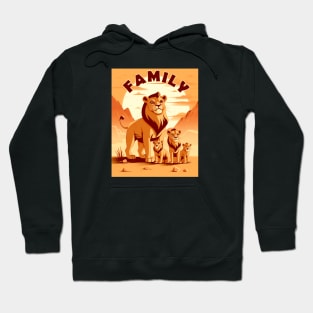 Lion Pride "Family" #4 Hoodie